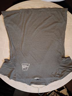 Gray the North face T-shirt size large