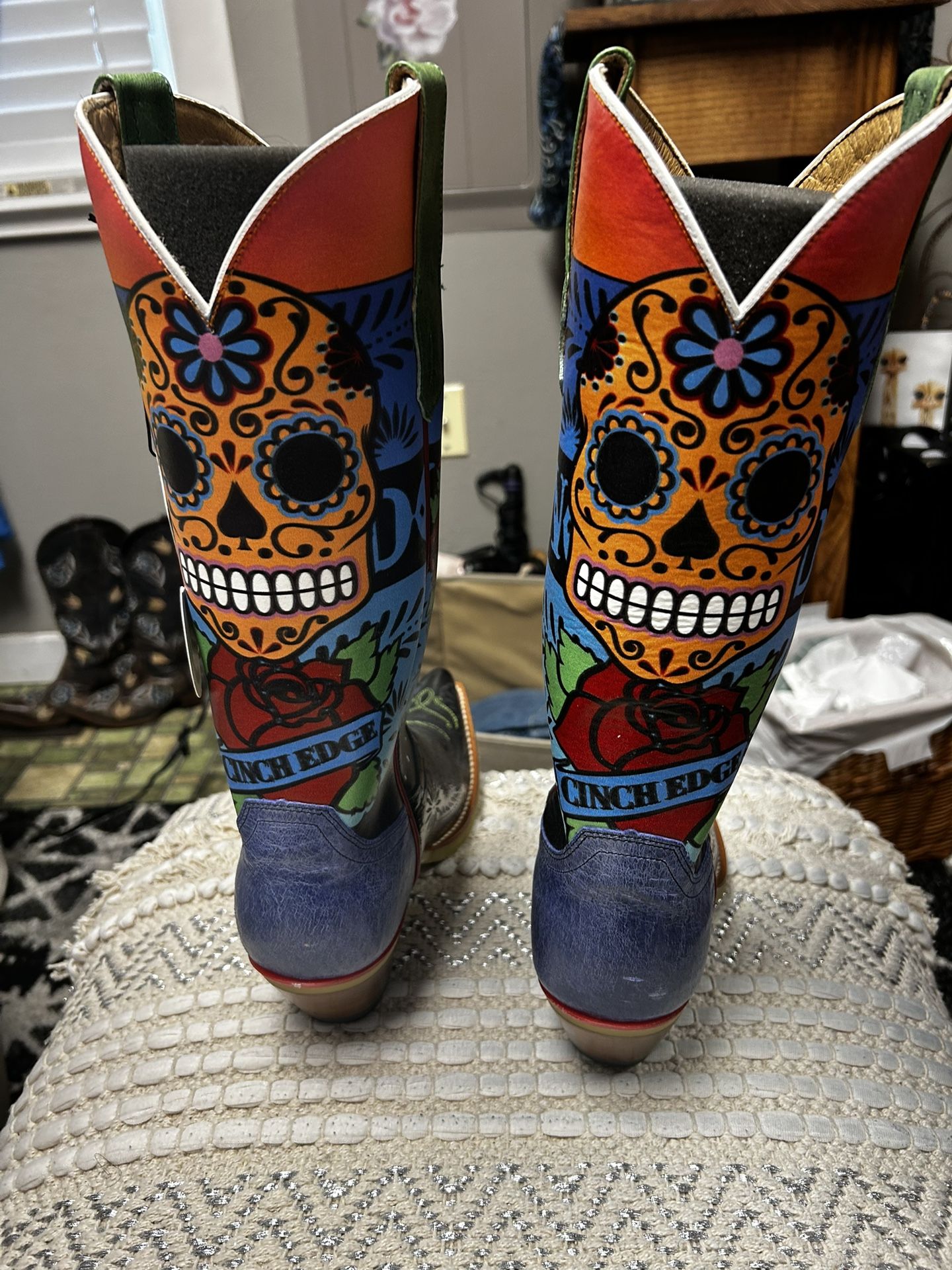Cinch Day Of The Dead Boots