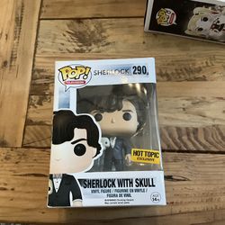 Funko Pop Sherlock with Skull #290 – Hot Topic Exclusive