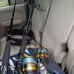 Fishing Rod 10ft Holds 50lbs Line