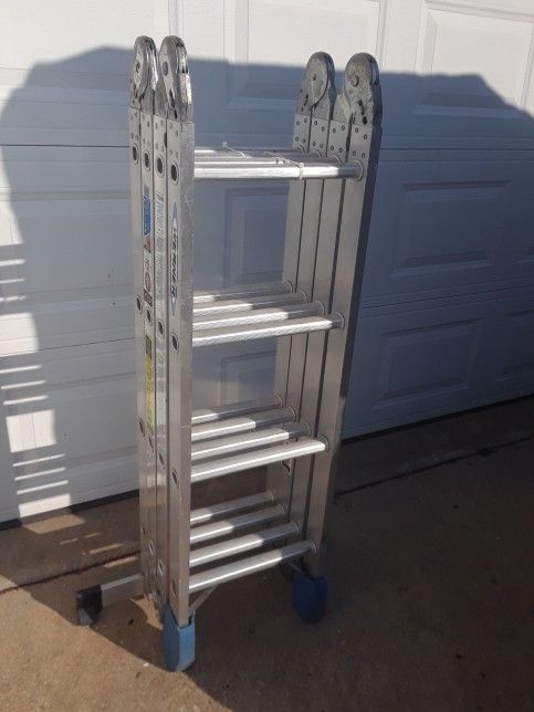 Werner - M1A-8-16B - 8' Type 1A 300 lb Capacity Werner Multipurpose Ladder