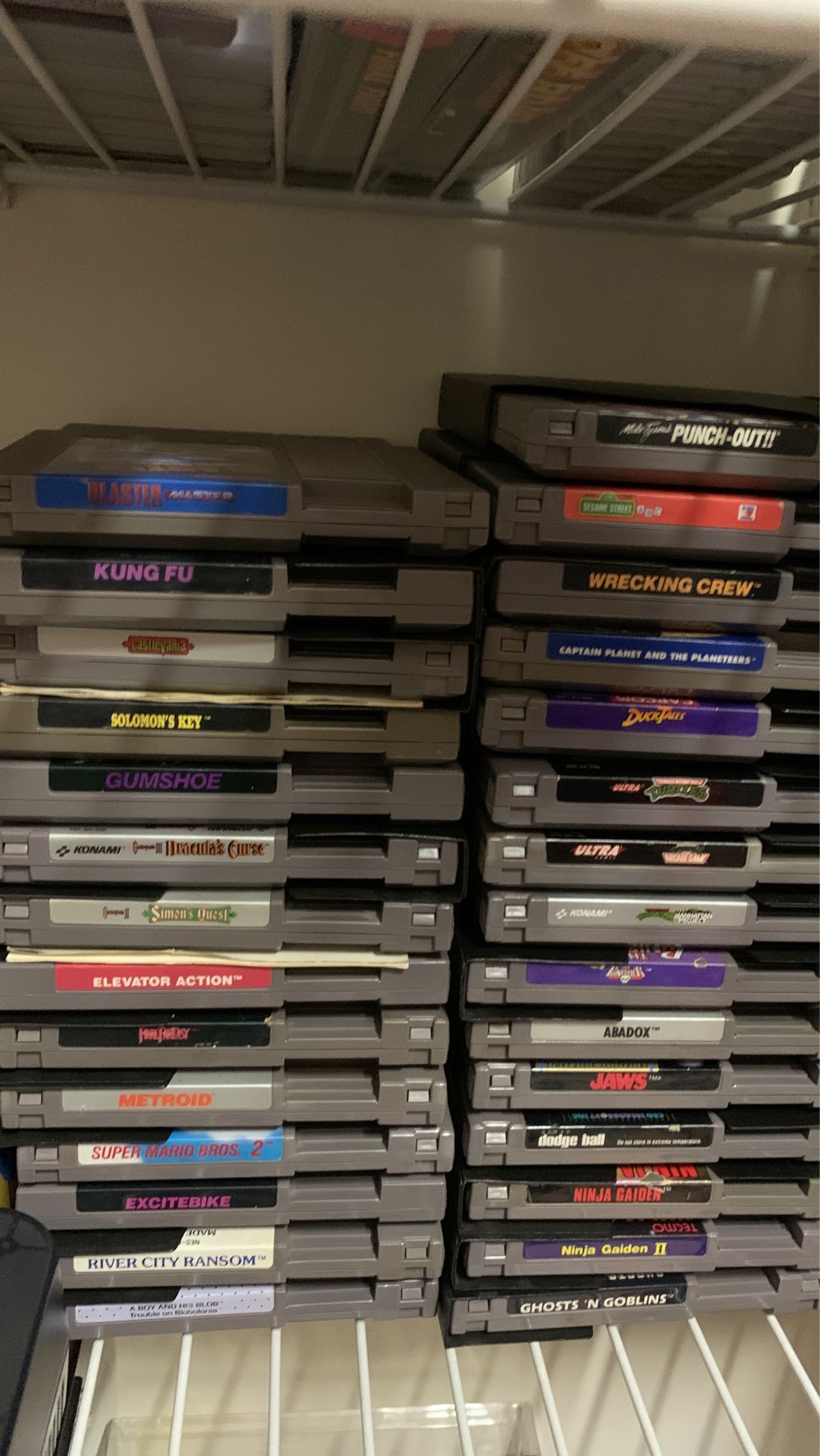 Nintendo NES games