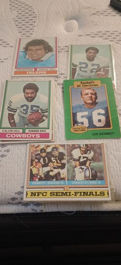 1973 and 1977 football