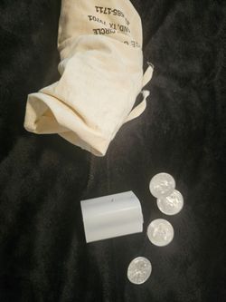 61 American Silver Eagles