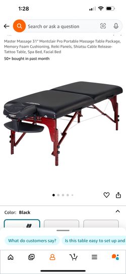 31” Master Massage Table