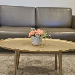 Coffee Table Gold metal