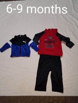 6 to 9 month infant clothes.