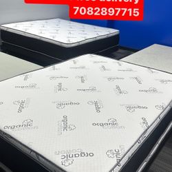 Huge sale for Mattress And Box Twin size mattress and box 150.$ full 190$ Queen 200$ king 290$. free delivery free set up 708….280….7715… cash or Zell