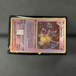 Pokemon Charzard Credit debit ebt card skin