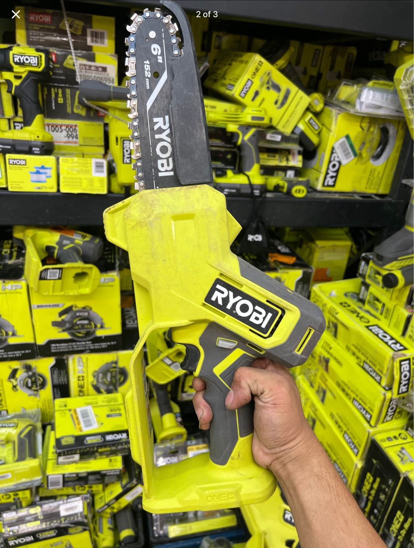 Ryobi 18v Cordless Pruning Chainsaw Tool Only