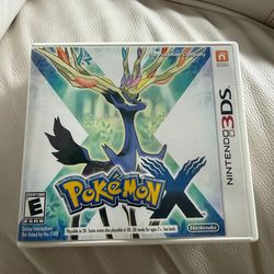 Pokemon X, Nintendo 3DS, Box & Manual Only, Pickup Pembroke Pines, Cash Only, Firm Price