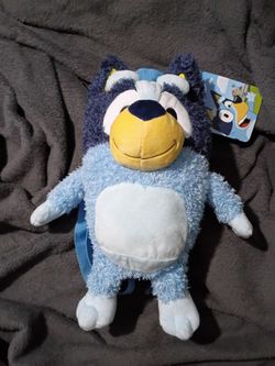 Bluey Plush Backpack . New with Tags