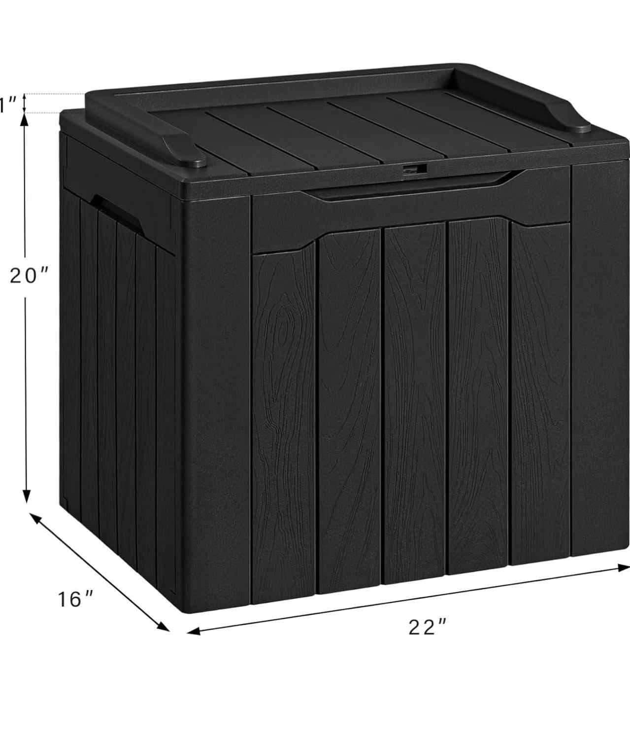 30 Gallon Resin Deck Storage Box
