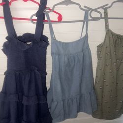 Girls dresses size 5-6/7T 