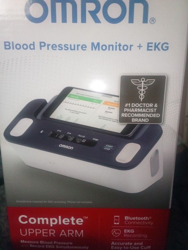 Omron "Complete" Blood Pressure Monitor And EKG