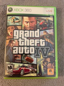Grand Theft Auto IV Xbox 360 Video Game GTA 4 Rockstar Games