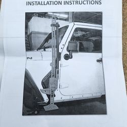 Go Rhino Hi Lift Mount 2007-18 JK/Wrangler