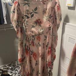 Romantic Vintage-Inspired Floral Maxi Dress