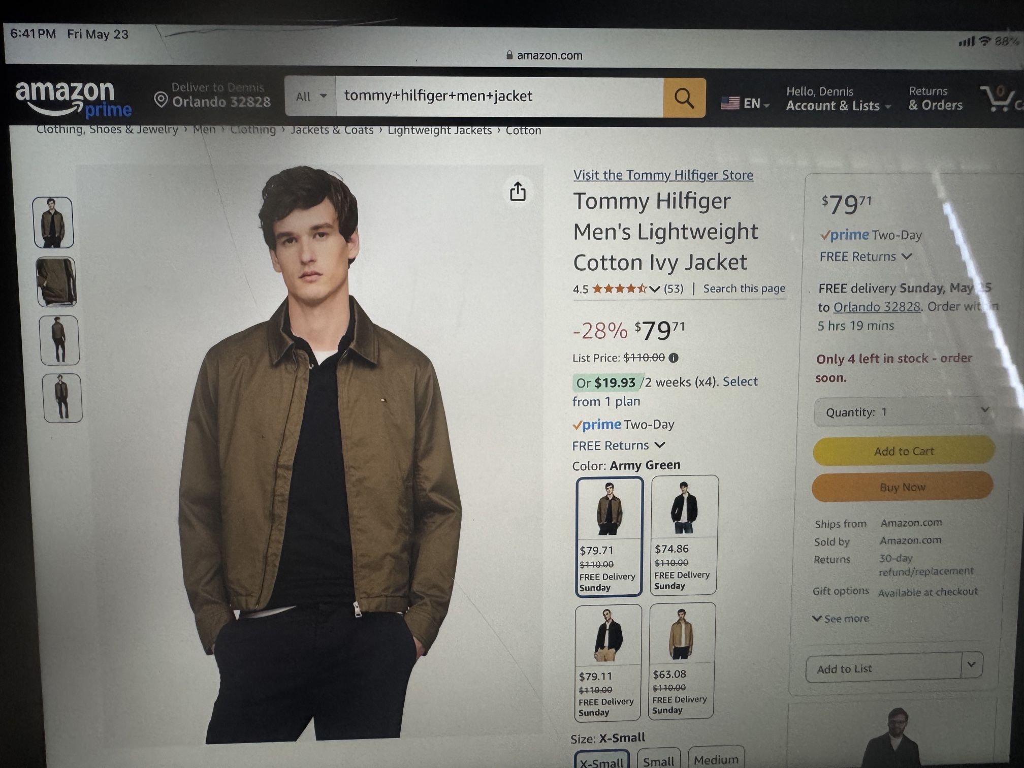 xs jacket