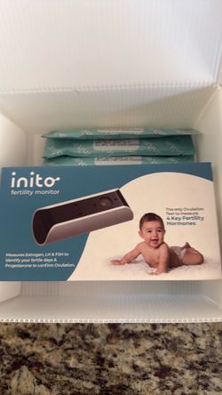 Inito fertility monitor with 4 test strips