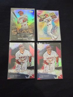 Mike Trout Los Angeles Angels 2026 Topps Card Lot