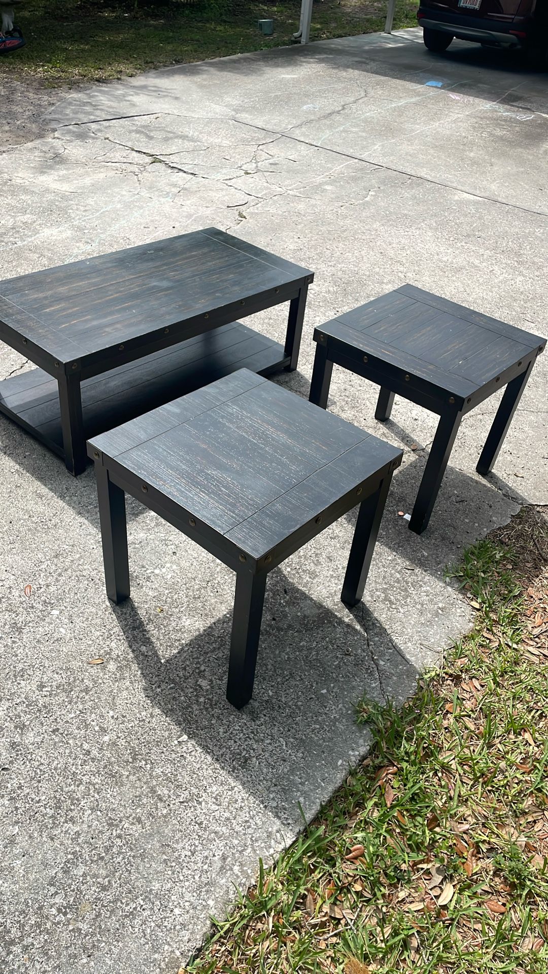 Used Coffee Table And End Tables