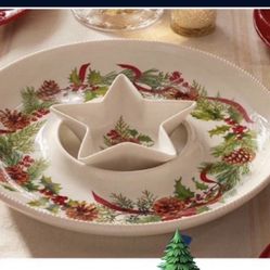 Christmas Serving Dish 