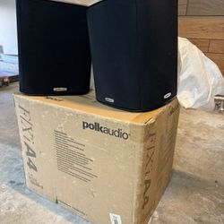 PolkAudio F/Xi A4 Surrounding Speakers 