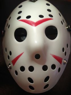 Classic White  OG Jason Friday the 13th Mask / Last Minute Halloween Masks WILL DELIVER!!