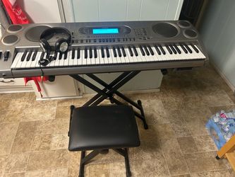 Casio wk1800 musical information system piano