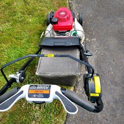 Honda lawn mower.