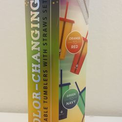 MANNA Color-Changing Reusable Tumblers – 12 Pack (24oz) Brand new in box. $40 OBO