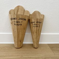 Wooden Flower Planters For Wall 