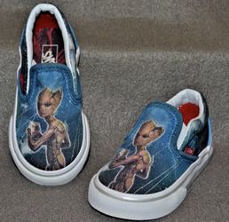 Vans Marvel Guardians Of The Galaxy Groot Toddler Size 5