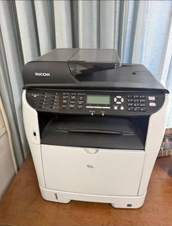 Ricoh Aficio SP 3510SF Compact Monochrome All-In-One Multifunction Laser Printer
