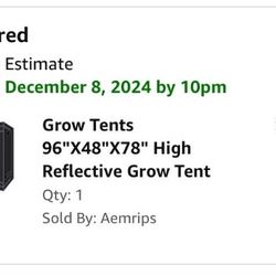 Like New Grow Tent And Vent