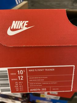 Men’s Nike flyknit Trainer - size 10.5