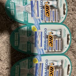 Bic Easy Rinse 3 Cartridges $4.50 Each