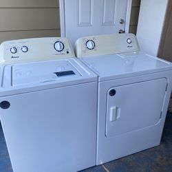 Amana Washer and Dryer Work Great Like New 