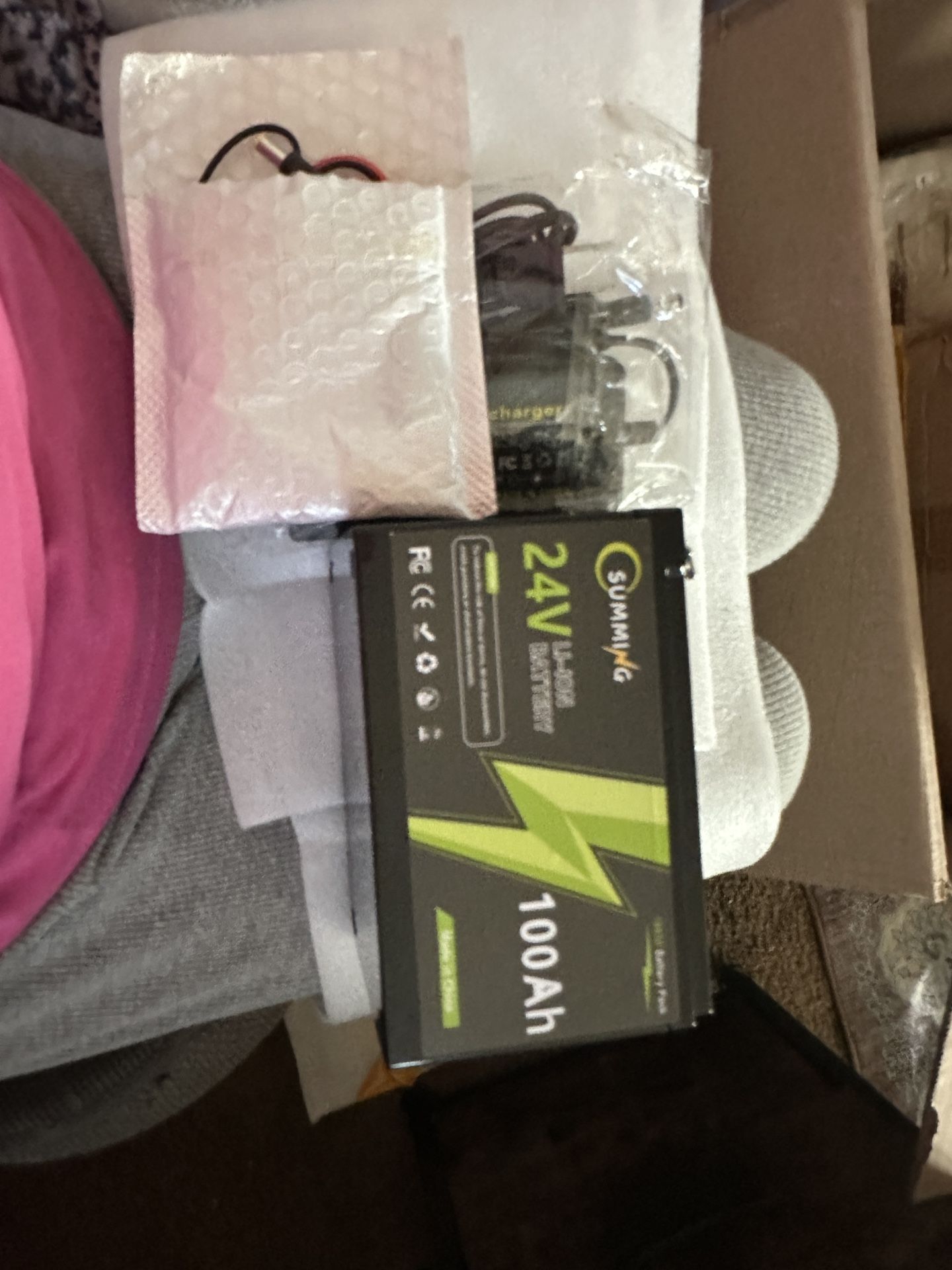 Summing 24 V Lithium Ion 100 Ah Battery