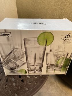 16 piece glassware
