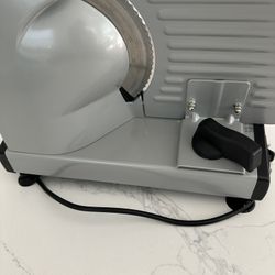 OSTBA Electric Deli Food Slicer – 200W Meat & Cheese Slicer with 7.5’’ Stainless Steel Blade, Adjust
