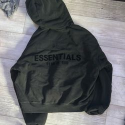 Black Essentials Hoodie Fear Of God