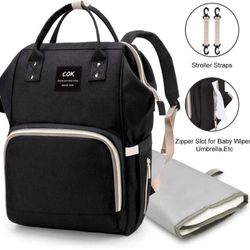 Diaper Bag Backpack, Large Baby Diaper Backpack Travel Diaper Bags Mom bag