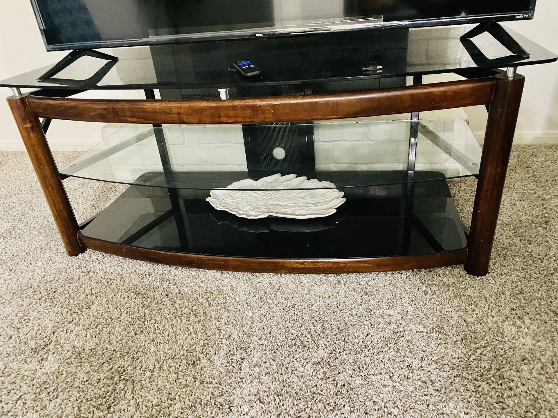 Tv Stand, Up To 55” Tv