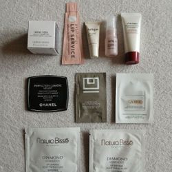  10 Pieces Chanel La Mer Jurlique Georgio Kimirica Shiseido The Turn Natura Bisse Patchology Lip 