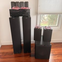 Klipsch Home Theater System With 7.1 Receiver