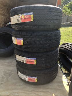 New set Michelin Pilot P235/50/R17 95V HX MXM4 tires