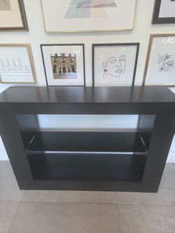 Black side board/cabinet/server