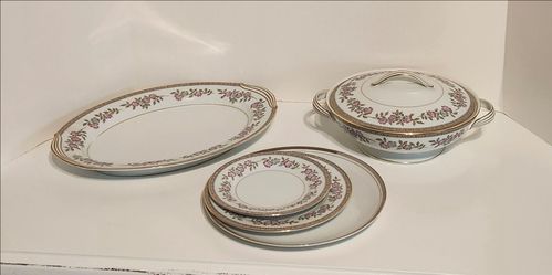 Fine China Service For Six Plus Serving Pieces